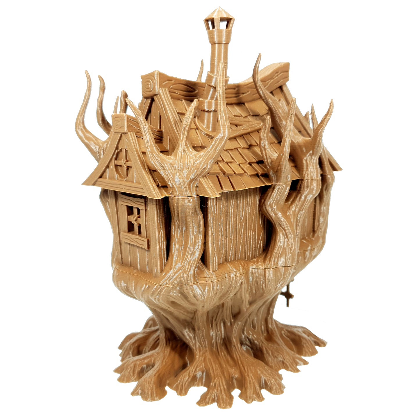 Tabletop Terrain Baumhaus | 28mm Fantasy Scenery für DnD, RPG und Wargaming