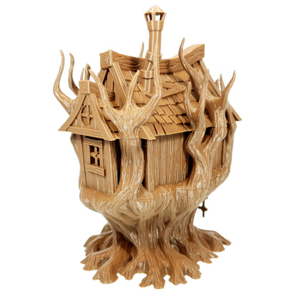Tabletop Terrain Baumhaus | 28mm Fantasy Scenery für DnD, RPG und Wargaming