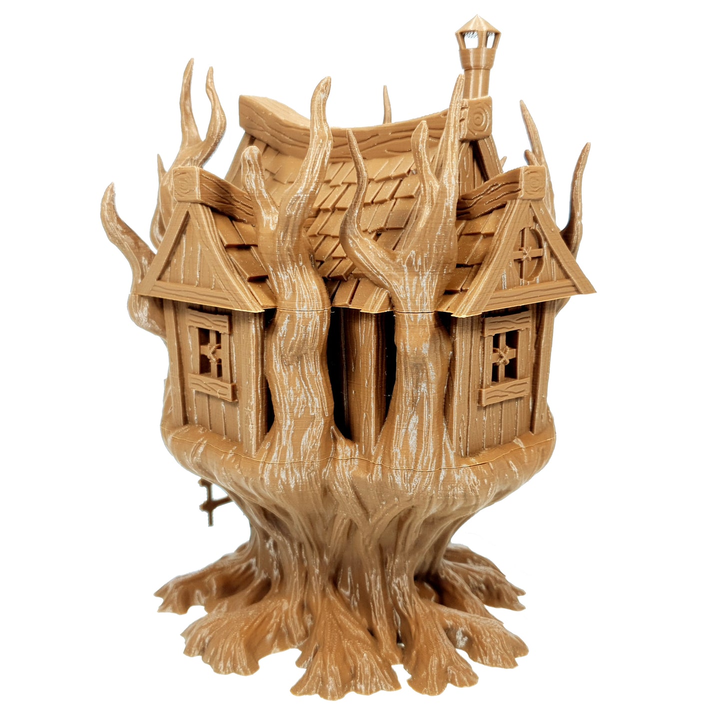 Tabletop Terrain Baumhaus | 28mm Fantasy Scenery für DnD, RPG und Wargaming