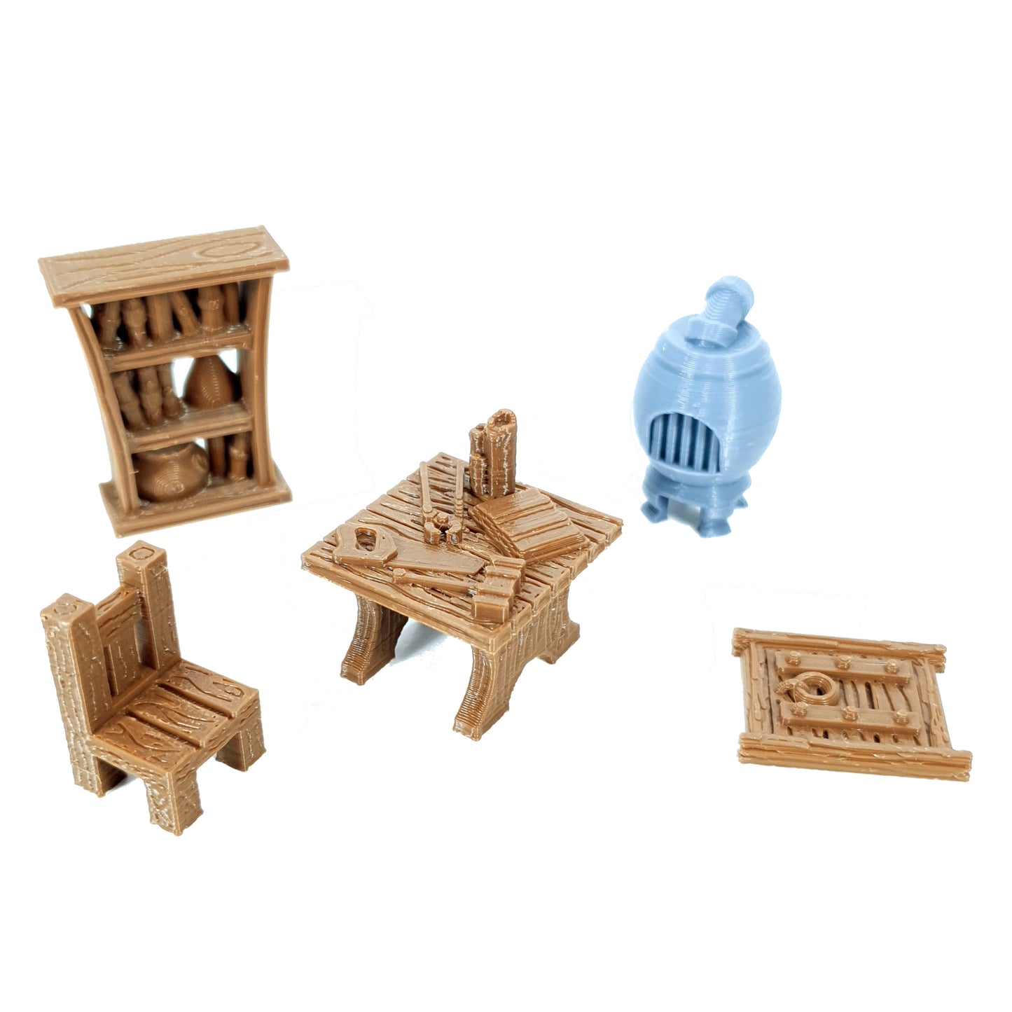 Tabletop Terrain Baumhaus | 28mm Fantasy Scenery für DnD, RPG und Wargaming