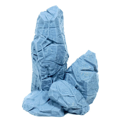 Tabletop Terrain Felsen 3er Set | 28mm Fantasy Scenery für DnD, RPG und Wargaming