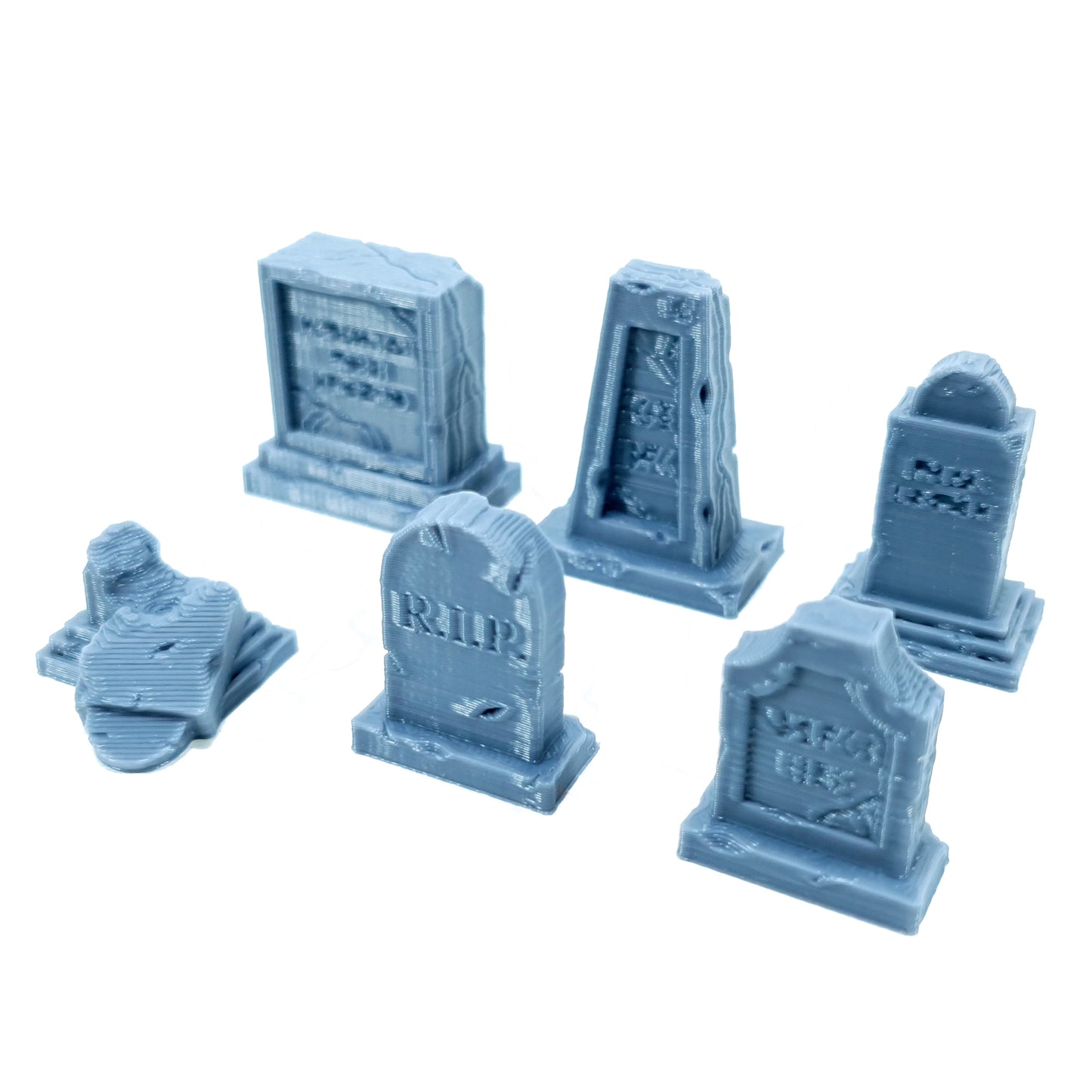 Tabletop Terrain Friedhof Set | 28mm Fantasy Scenery für DnD, RPG und Wargaming