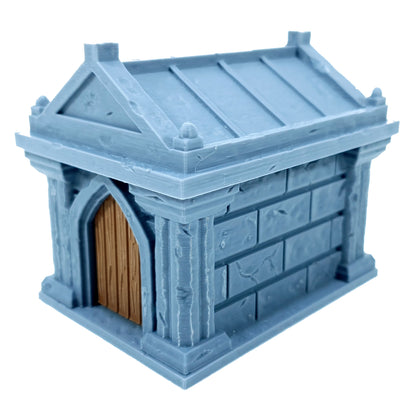 Tabletop Terrain Mausoleum | 28mm Fantasy Scenery für DnD, RPG und Wargaming