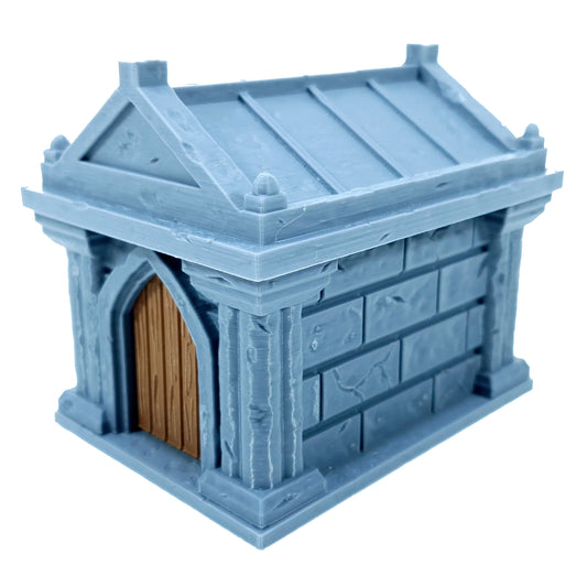 Tabletop Terrain Mausoleum | 28mm Fantasy Scenery für DnD, RPG und Wargaming