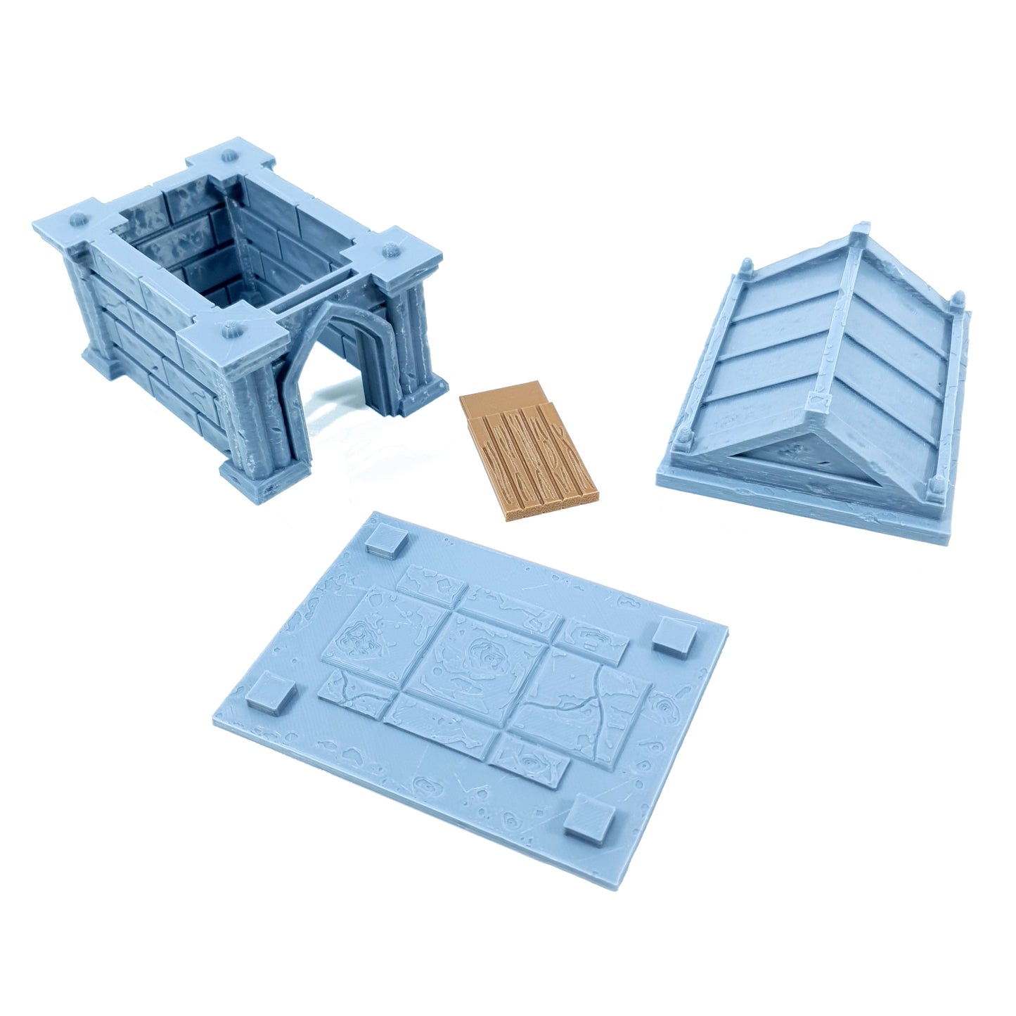 Tabletop Terrain Mausoleum | 28mm Fantasy Scenery für DnD, RPG und Wargaming
