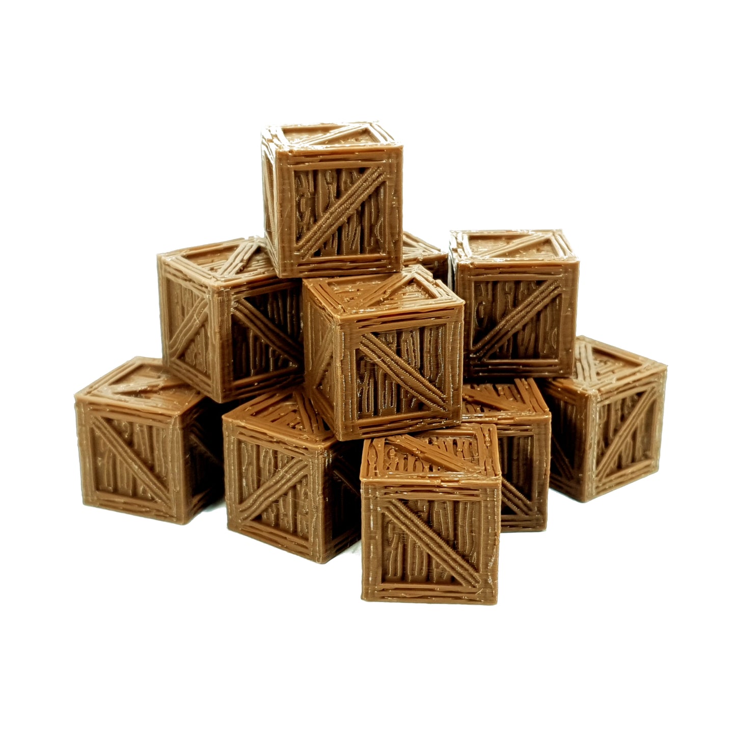 Tabletop Terrain Kisten x12 | 28mm Fantasy Scenery für DnD, RPG und Wargaming