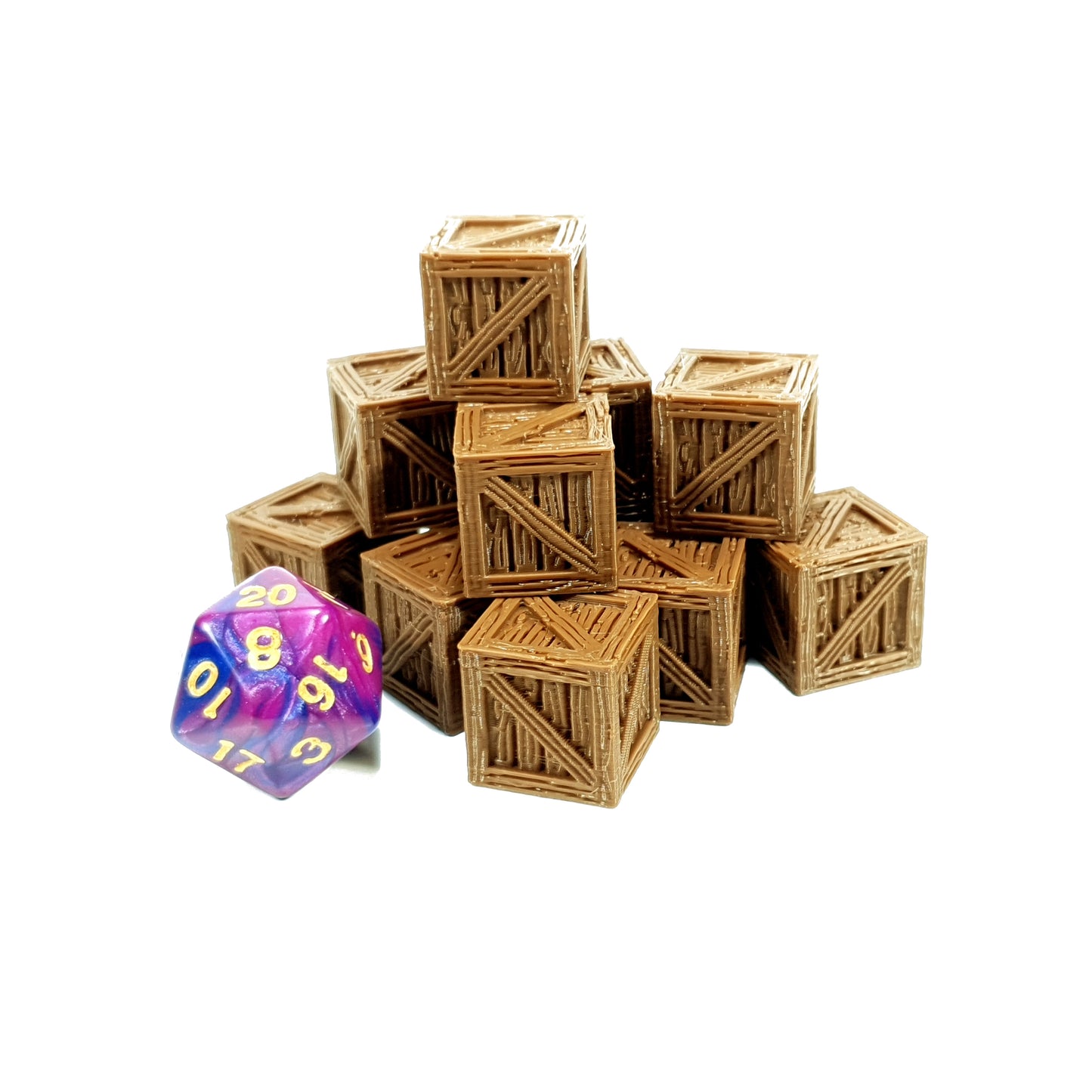 Tabletop Terrain Kisten x12 | 28mm Fantasy Scenery für DnD, RPG und Wargaming