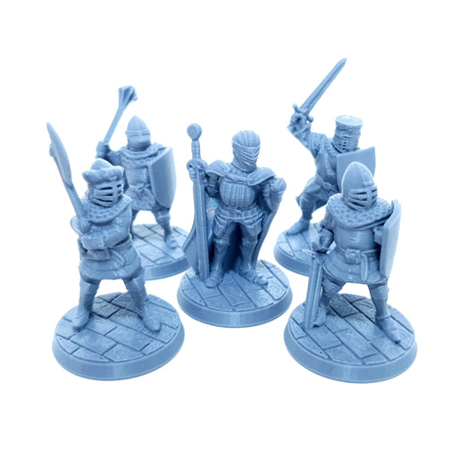 Tabletop Terrain Ritter | 28mm Fantasy Scenery für DnD, RPG und Wargaming