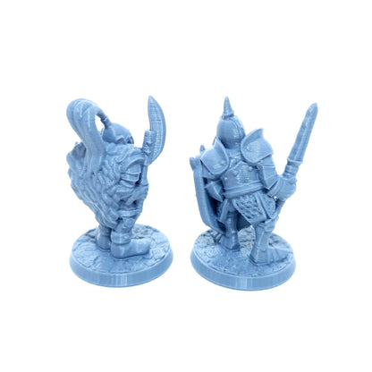 Tabletop Terrain Dunkle Krieger | 28mm Fantasy Scenery für DnD, RPG und Wargaming