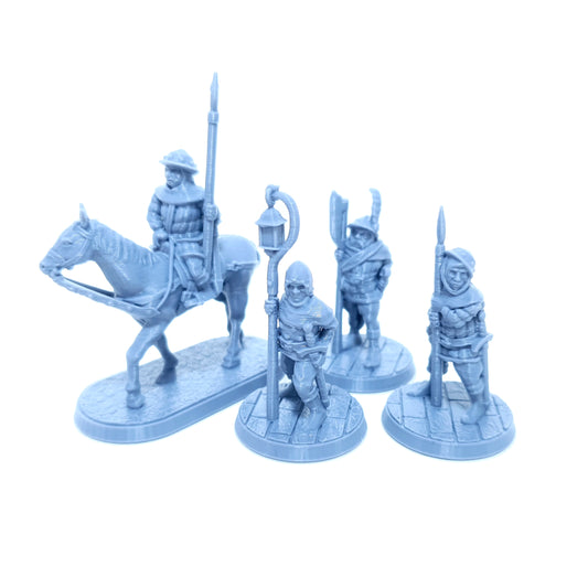 Tabletop Terrain Wachen | 28mm Fantasy Scenery für DnD, RPG und Wargaming