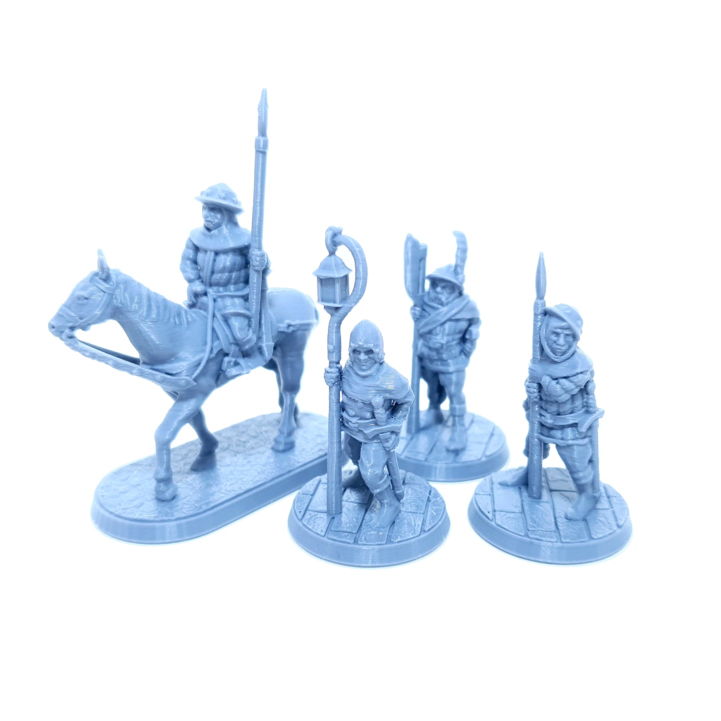 Tabletop Terrain Ritter Armee | 28mm Fantasy Scenery für DnD, RPG und Wargaming