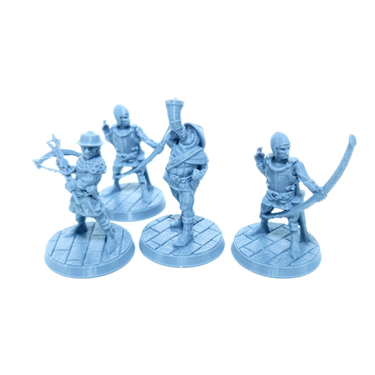 Tabletop Terrain Soldaten | 28mm Fantasy Scenery für DnD, RPG und Wargaming
