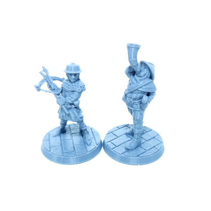 Tabletop Terrain Soldaten | 28mm Fantasy Scenery für DnD, RPG und Wargaming