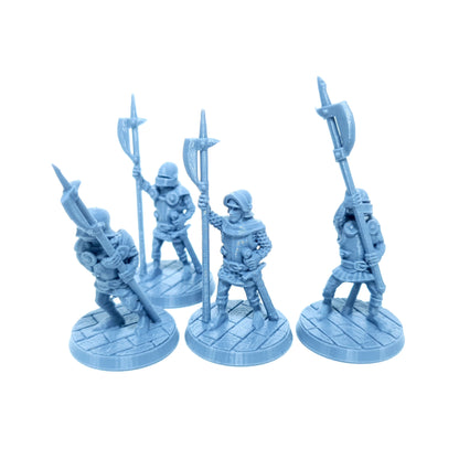 Tabletop Terrain Ritter Armee | 28mm Fantasy Scenery für DnD, RPG und Wargaming