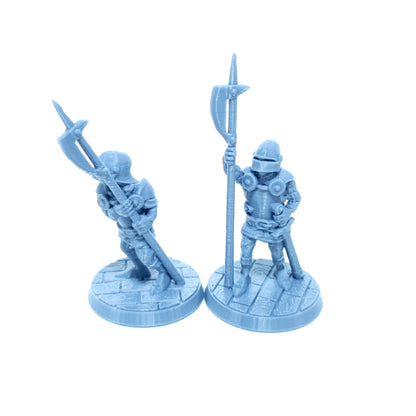 Tabletop Terrain Hellebardier | 28mm Fantasy Scenery für DnD, RPG und Wargaming
