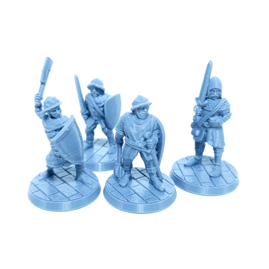 Tabletop Terrain Ritter | 28mm Fantasy Scenery für DnD, RPG und Wargaming