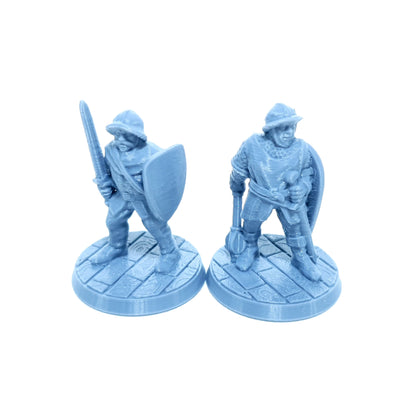 Tabletop Terrain Ritter | 28mm Fantasy Scenery für DnD, RPG und Wargaming