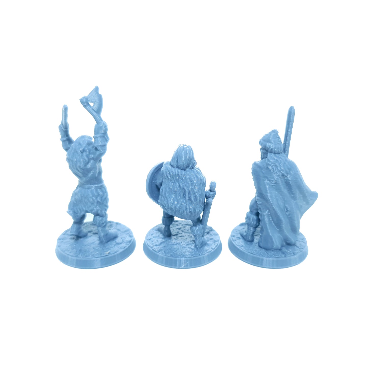 Tabletop Terrain Barbaren | 28mm Fantasy Scenery für DnD, RPG und Wargaming