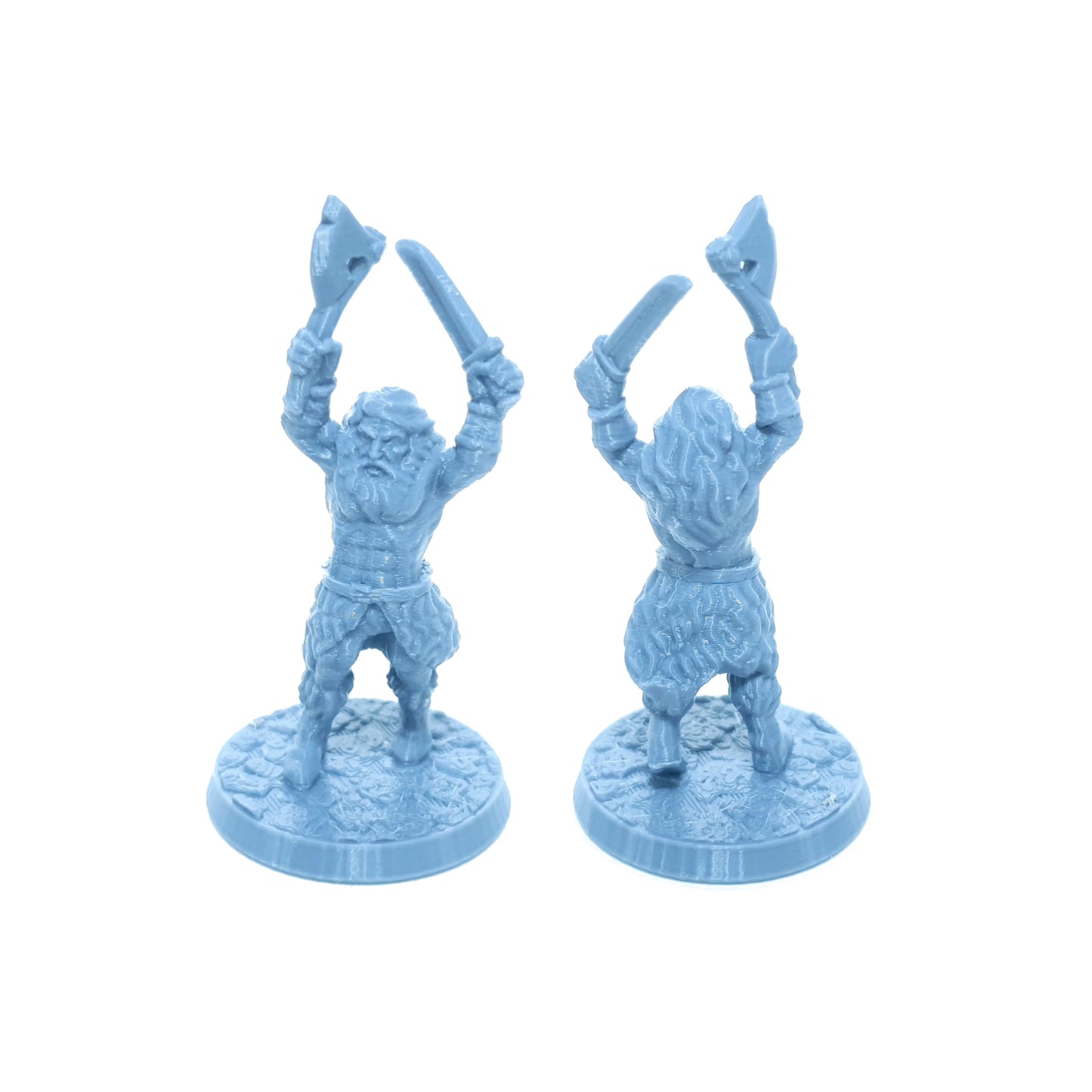 Tabletop Terrain Barbaren | 28mm Fantasy Scenery für DnD, RPG und Wargaming