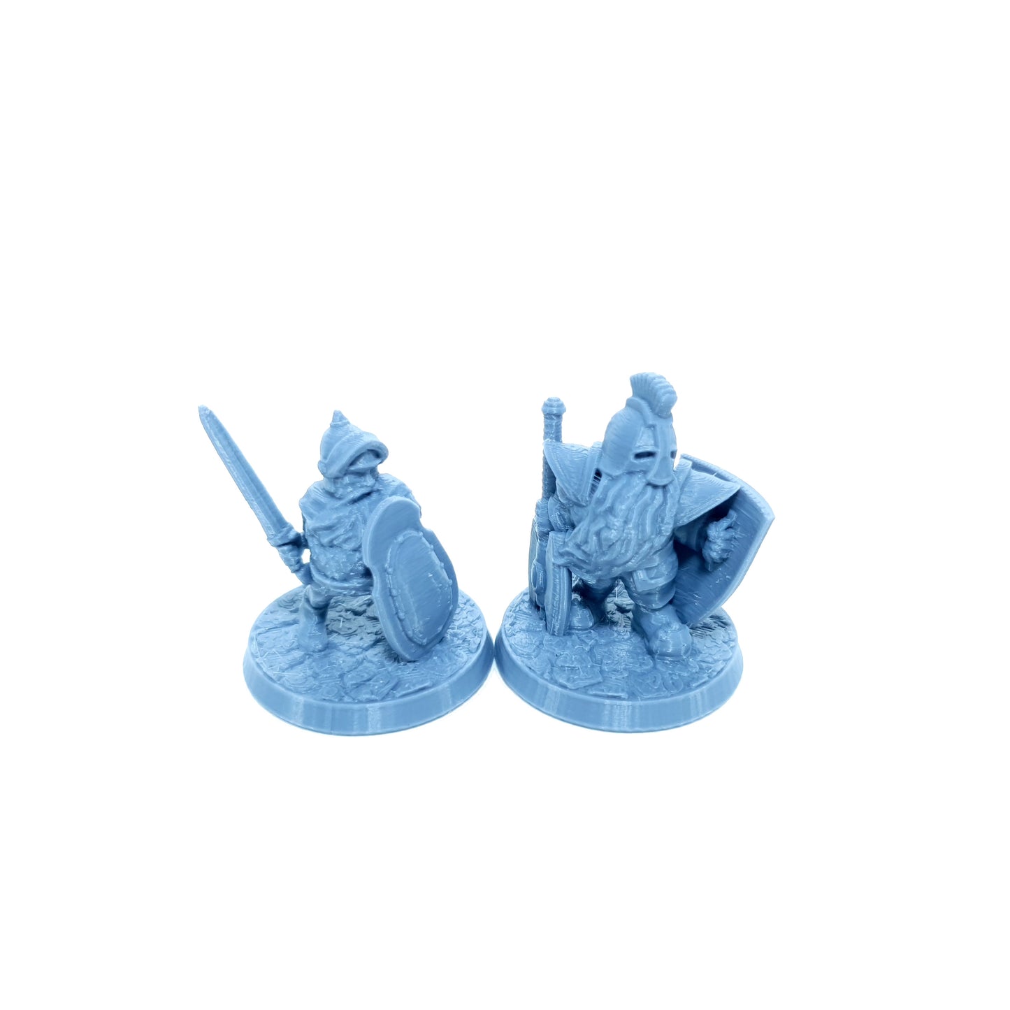 Tabletop Terrain Zwerg Krieger Set 1 | 28mm Fantasy Scenery für DnD, RPG und Wargaming