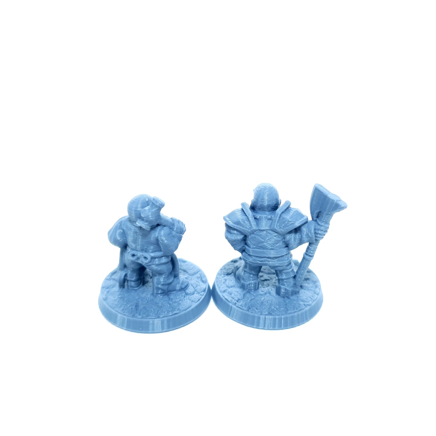 Tabletop Terrain Zwerg Krieger Set 2 | 28mm Fantasy Scenery für DnD, RPG und Wargaming