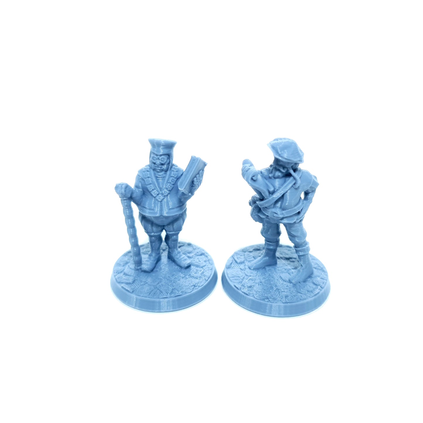 Tabletop Terrain Dorfbewohner Set 4 | 28mm Fantasy Scenery für DnD, RPG und Wargaming