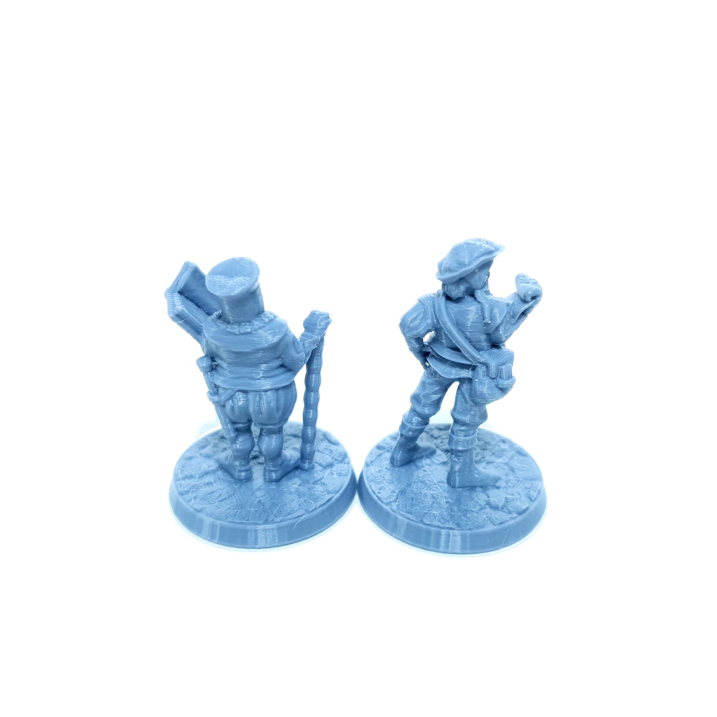 Tabletop Terrain Dorfbewohner Set 4 | 28mm Fantasy Scenery für DnD, RPG und Wargaming