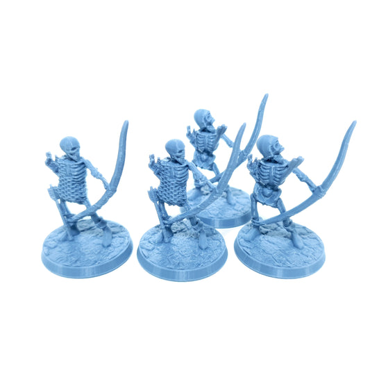 Tabletop Terrain Skelett Bogenschützen | 28mm Fantasy Scenery für DnD, RPG und Wargaming
