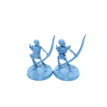 Tabletop Terrain Skelett Bogenschützen | 28mm Fantasy Scenery für DnD, RPG und Wargaming