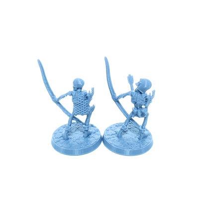 Tabletop Terrain Skelett Bogenschützen | 28mm Fantasy Scenery für DnD, RPG und Wargaming