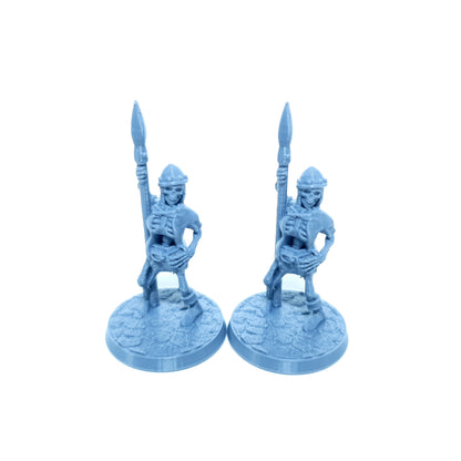 Tabletop Terrain Skelette mit Speeren | 28mm Fantasy Scenery für DnD, RPG und Wargaming