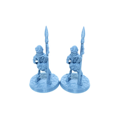 Tabletop Terrain Skelette mit Speeren | 28mm Fantasy Scenery für DnD, RPG und Wargaming