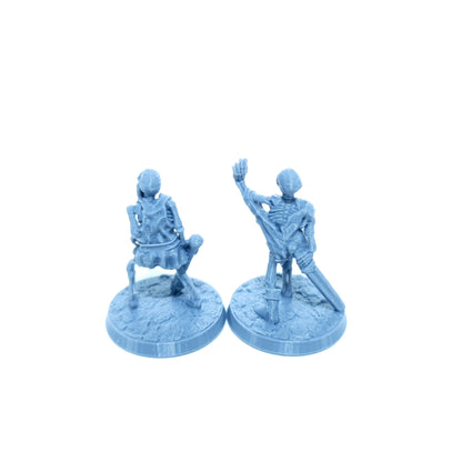Tabletop Terrain Skelett Krieger | 28mm Fantasy Scenery für DnD, RPG und Wargaming