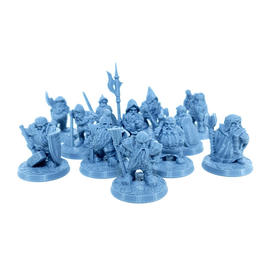 Tabletop Terrain Zwerge | 28mm Fantasy Scenery für DnD, RPG und Wargaming