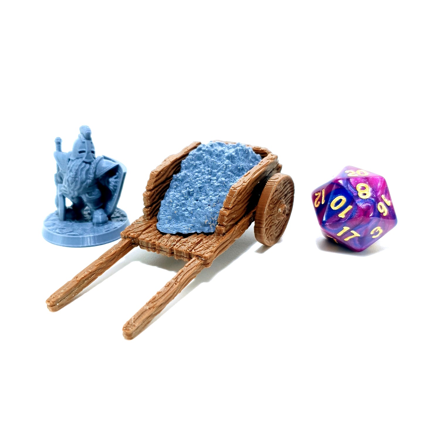 Tabletop Terrain Karren | 28mm Fantasy Scenery für DnD, RPG und Wargaming