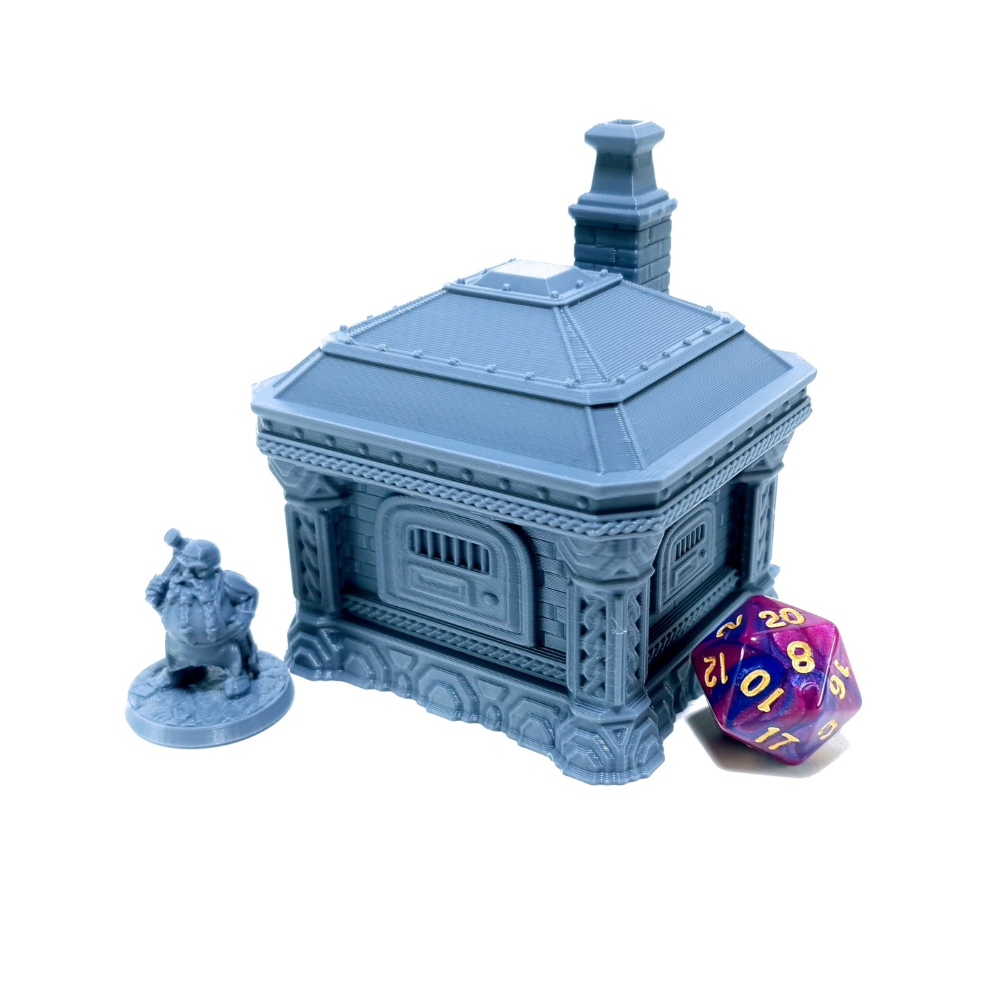 Tabletop Terrain Schmiedeofen | 28mm Fantasy Scenery für DnD, RPG und Wargaming