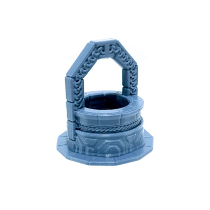 Tabletop Terrain Brunnen | 28mm Fantasy Scenery für DnD, RPG und Wargaming
