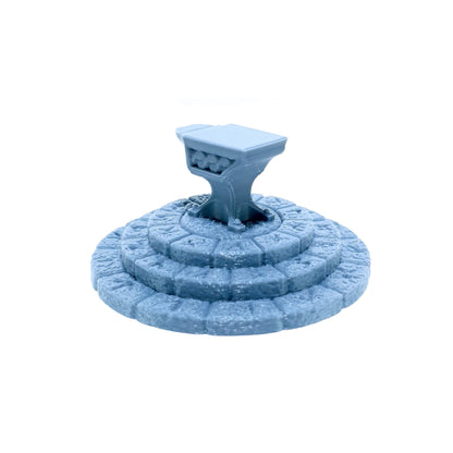 Tabletop Terrain Amboss | 28mm Fantasy Scenery für DnD, RPG und Wargaming