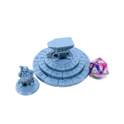 Tabletop Terrain Amboss | 28mm Fantasy Scenery für DnD, RPG und Wargaming