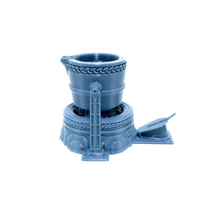 Tabletop Terrain Schmelztiegel | 28mm Fantasy Scenery für DnD, RPG und Wargaming