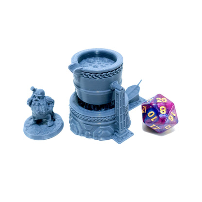 Tabletop Terrain Schmelztiegel | 28mm Fantasy Scenery für DnD, RPG und Wargaming