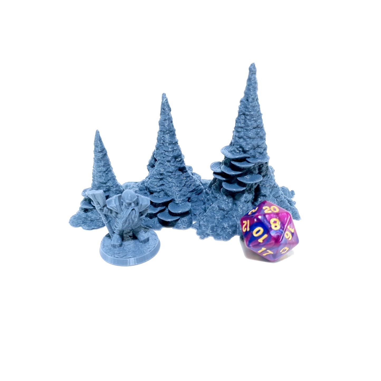 Tabletop Terrain Stalagmit | 28mm Fantasy Scenery für DnD, RPG und Wargaming