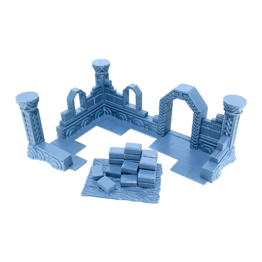 Tabletop Terrain Zwergenhaus im Bau | 28mm Fantasy Scenery für DnD, RPG und Wargaming
