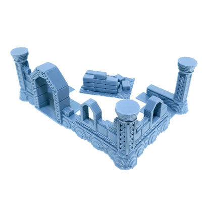 Tabletop Terrain Zwergenhaus im Bau | 28mm Fantasy Scenery für DnD, RPG und Wargaming