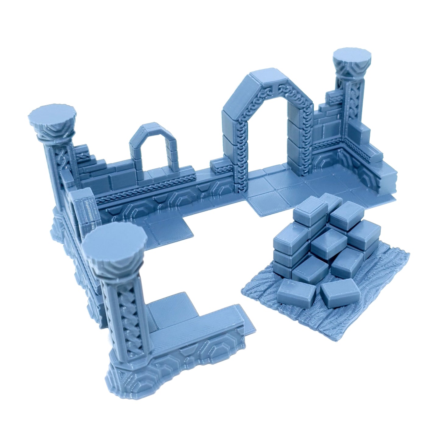 Tabletop Terrain Zwergenhaus im Bau | 28mm Fantasy Scenery für DnD, RPG und Wargaming