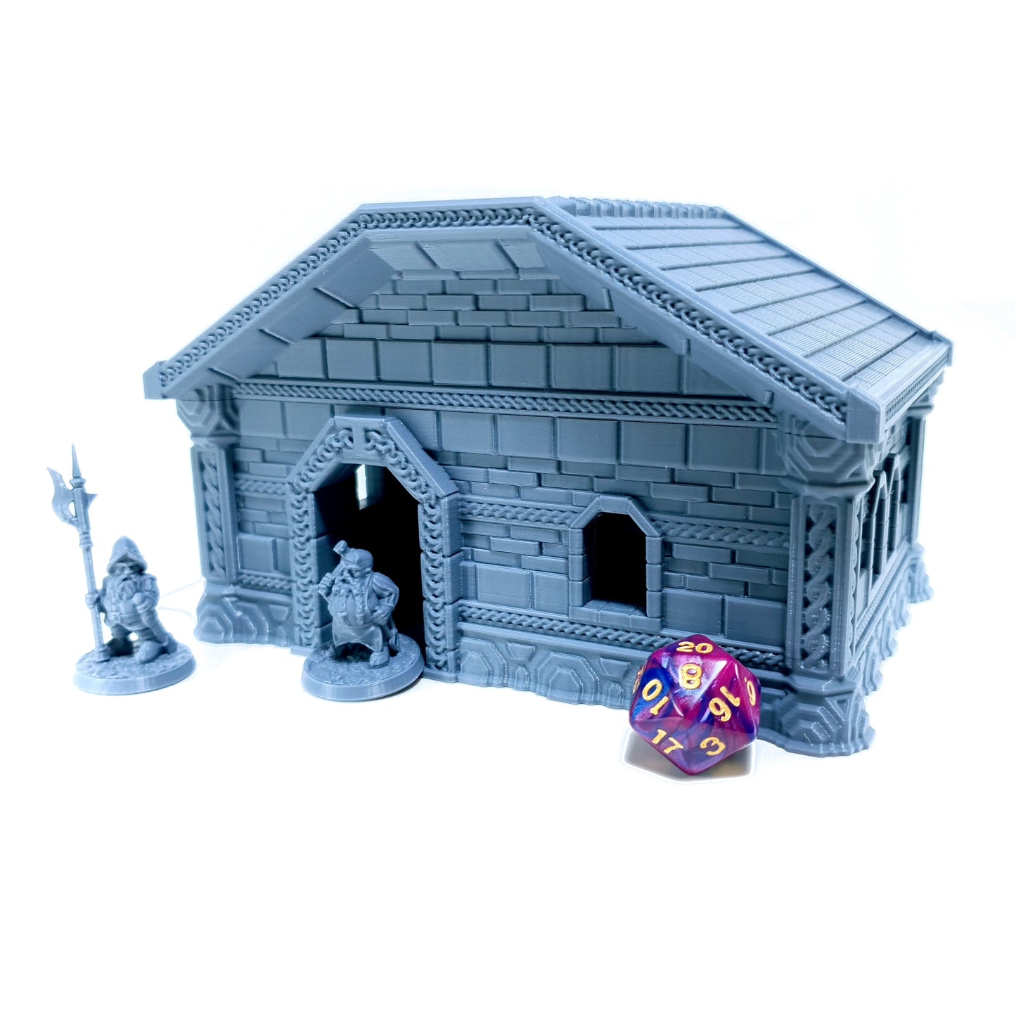 Tabletop Terrain Zwergen Haus 1 | 28mm Fantasy Scenery für DnD, RPG und Wargaming