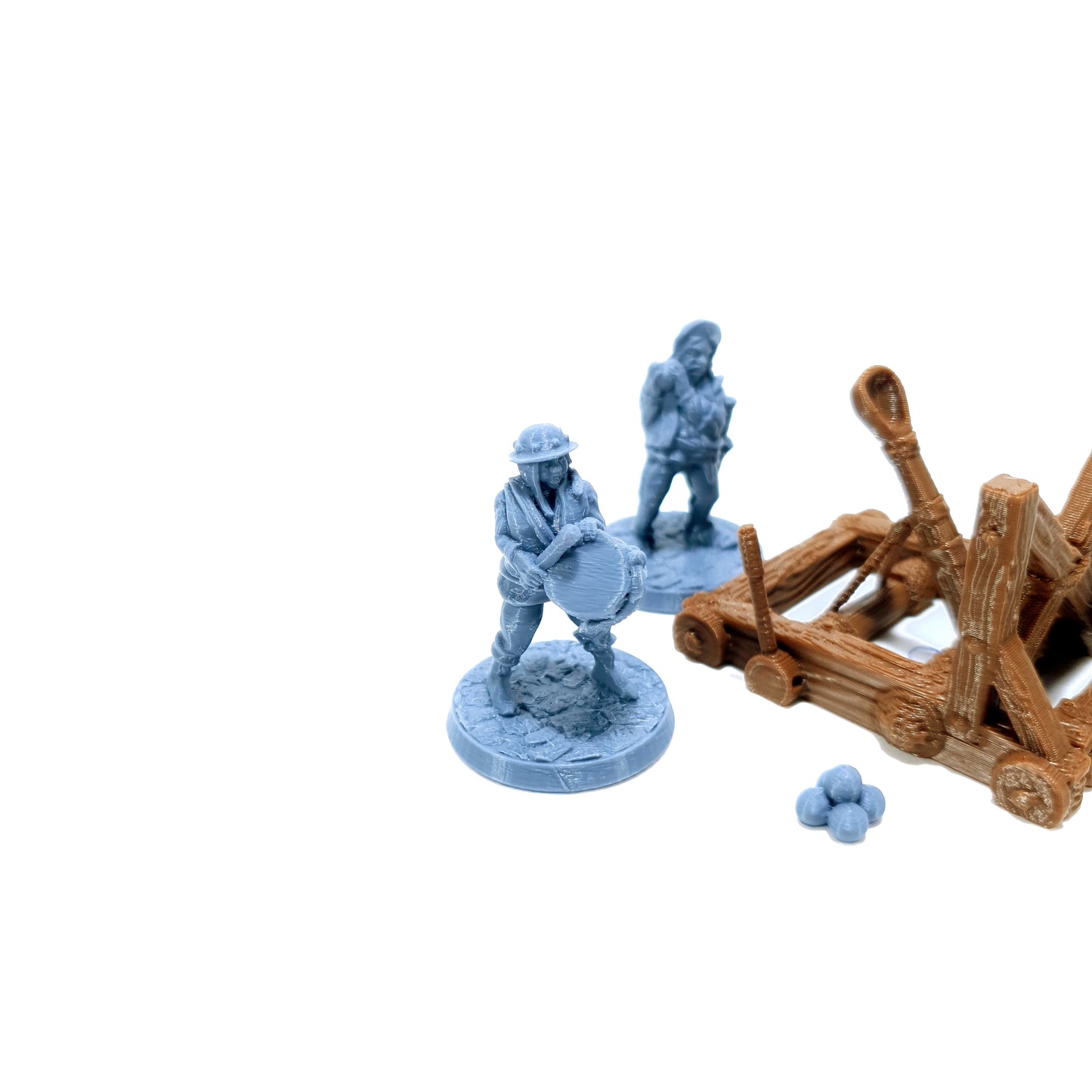 Tabletop Terrain Katapult | 28mm Fantasy Scenery für DnD, RPG und Wargaming