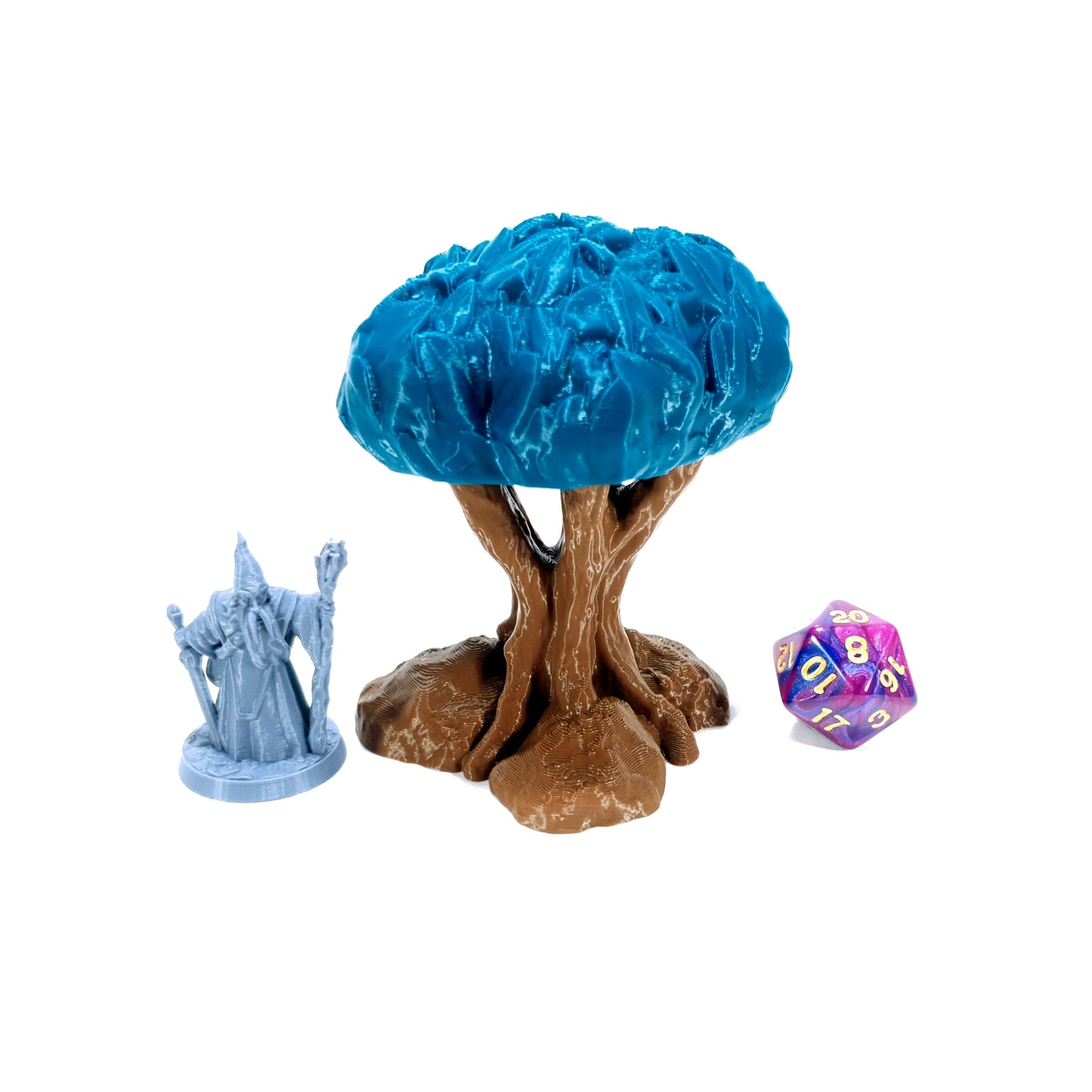 Tabletop Terrain Baum | 28mm Fantasy Scenery für DnD, RPG und Wargaming