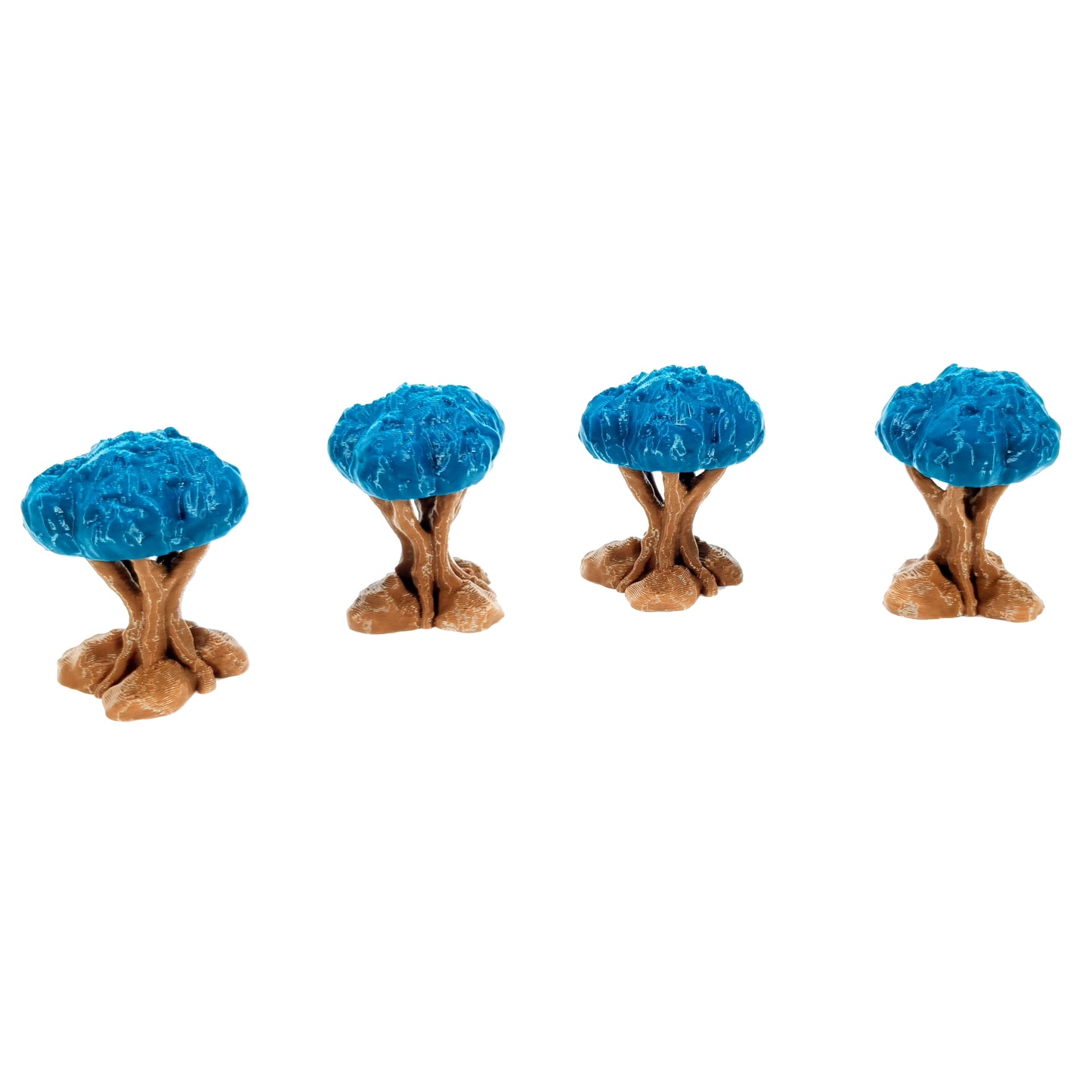 Tabletop Terrain Busch x4 | 28mm Fantasy Scenery für DnD, RPG und Wargaming