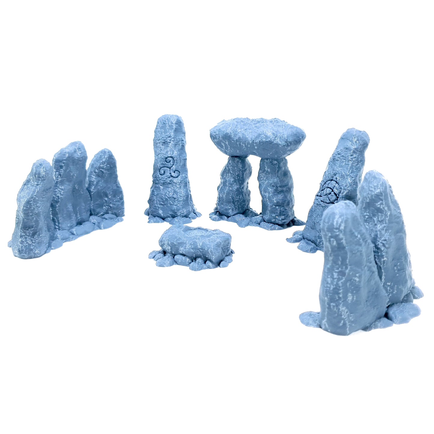 Tabletop Terrain Runen Zirkel | 28mm Fantasy Scenery für DnD, RPG und Wargaming